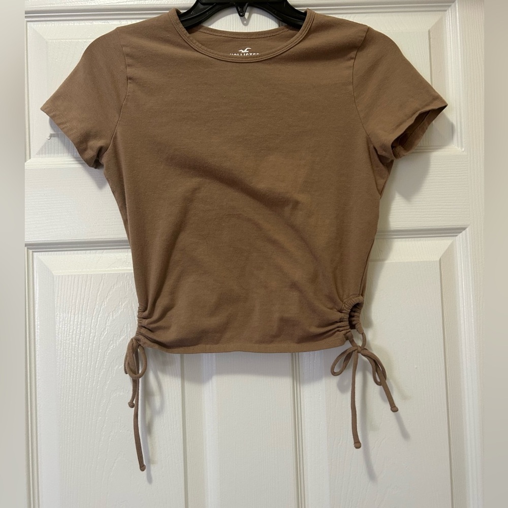 Hollister Ruched Tie-Side Women's Top